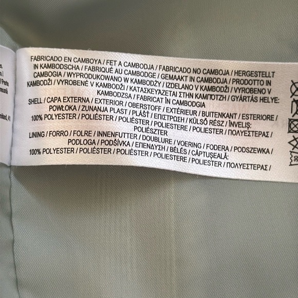 Primark Sherpa Jacket Mint Relaxed - Picture 6 of 6